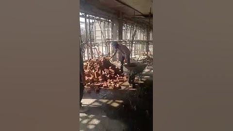 Formwork Removal of FF and Brick Masonary #construction #civilengineering #viral #project #ytshorts