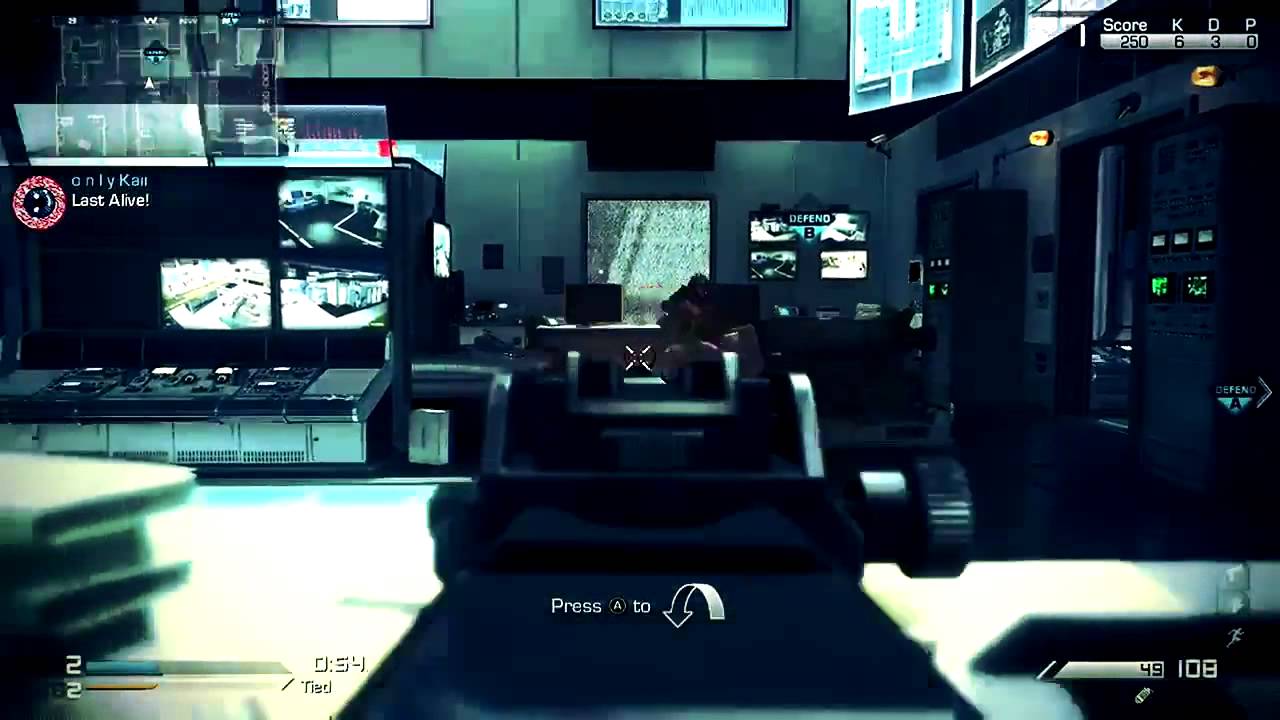 Ghost Quick Competitive 1v4 Clutch!