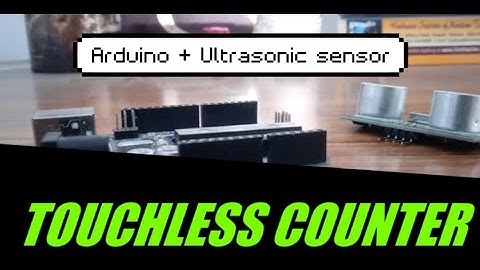 A touch-less counter (for counting purpose!) using Arduino !.