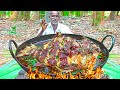 GIANT BLACK POMFRET FISH FRY | DELICIOUS FISH RECIPE |Village Healthy Food |Grandpa Cooking Show