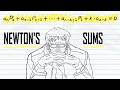 Newton Sums Lecture