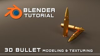 Making 3d Bullet Model Using Blender 3d 2.79