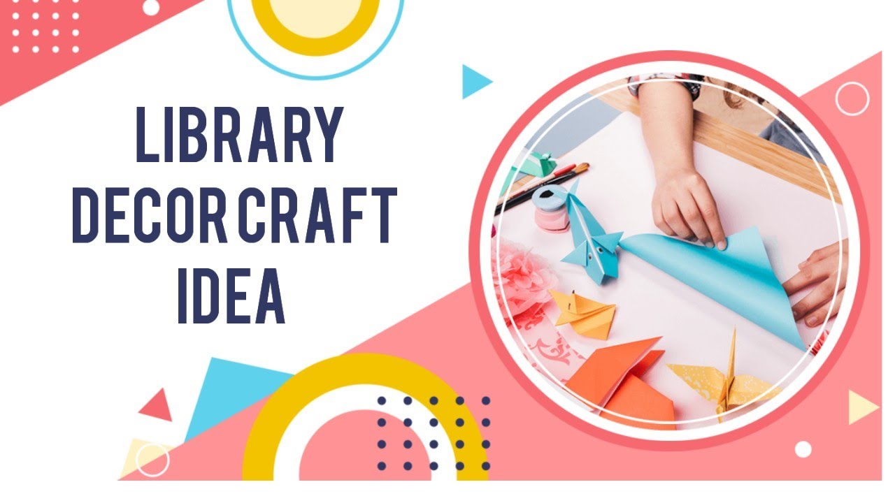 Diy library decor craft. school and learning corner decor idea 💡 puppet ...
