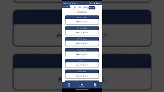 how to use comfort journey mobile app screenshot 2