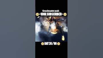 Cs rank new season grandmaster push with random player 💪🏻😎#freefire #csrankd #viralshort #trending