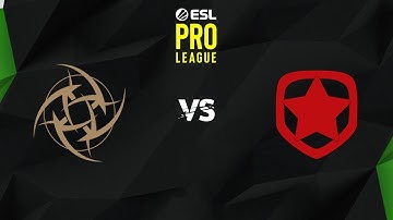 Gambit vs NiP: CSGO ESL Pro League Season 14 - Group D  [ANCIENT]