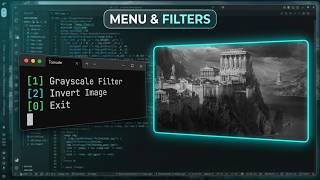 Information OOP Assignment 1 Filters + menu showcase Guide