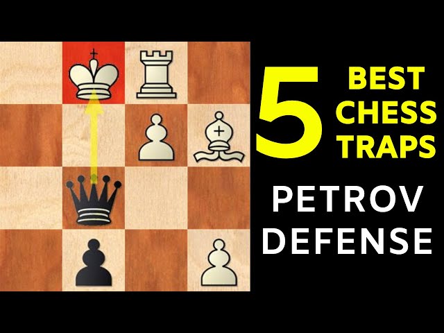 Did you know this trap in Petrov's Defense?♟️ #chestrap