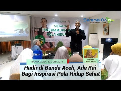 Jadi Brand Ambassador BPJS Kesehatan, Ade Rai Bagi Inspirasi Pola Hidup Sehat