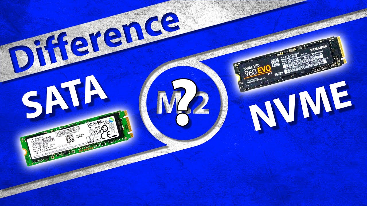 M.2 vs NVME: What's the difference? 