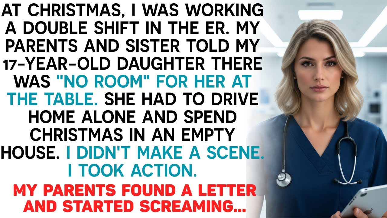 At Christmas, My Parents And Sister Told My 17-Year-Old Daughter There Was “No Room” For Her.