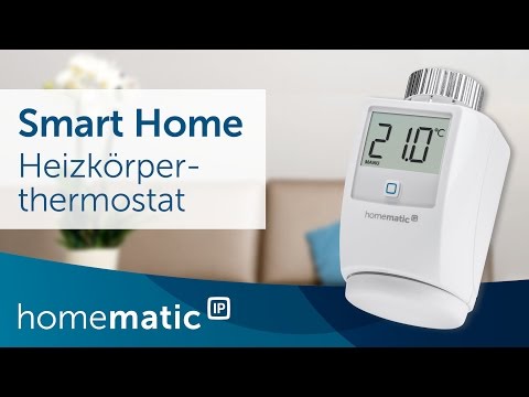 Tutorial: Heizkörperthermostat einrichten und Heizprofile einstellen | Homematic IP