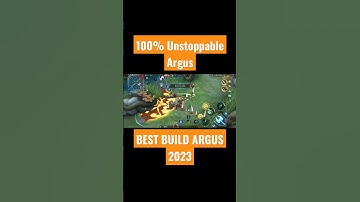 ✅ 100% UNSTOPPABLE ARGUS BEST BUILD 2023