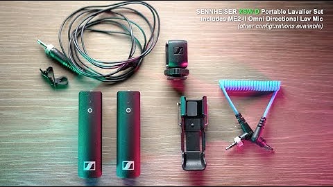 Sennheiser XS Wireless Mic Quick Basic Walkthrough