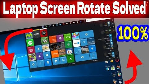 How to Fix Rotated Laptop Screen: Quick Screen Rotation Fix Guide | Freelancing Online Earning