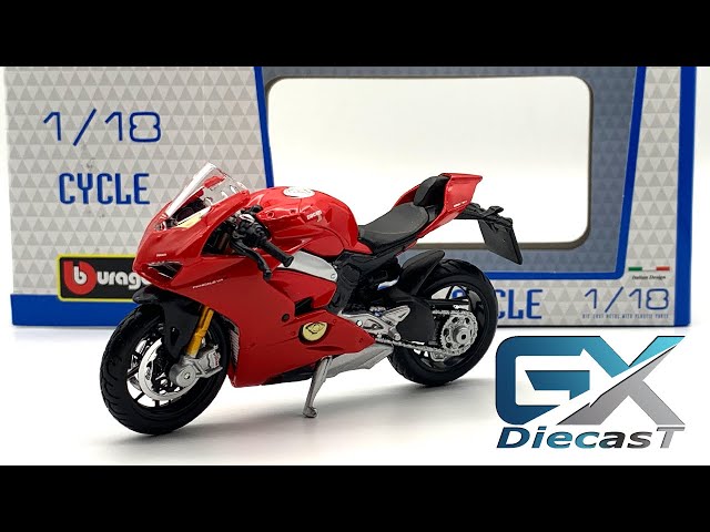 Ducati Panigale V4 S Red 1:12 Scale TrueScale Miniatures Diecast Model Motorcycle Ducati Panigale V4 S Red 1:12 Scale TrueScale Miniatures Diecast Model Motorcycle