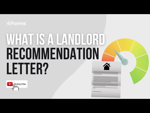 Landlord Recommendation Letter EXPLAINED
