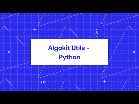Algokit Utils - Python