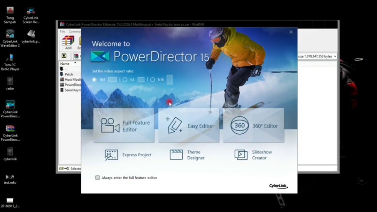 cyberlink powerdirector 15 full version download