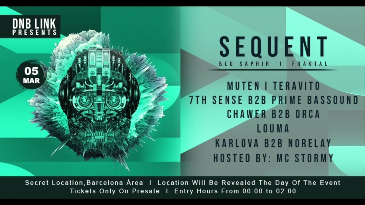 Sequent Promo Dj Set / DnB Link Barcelona.