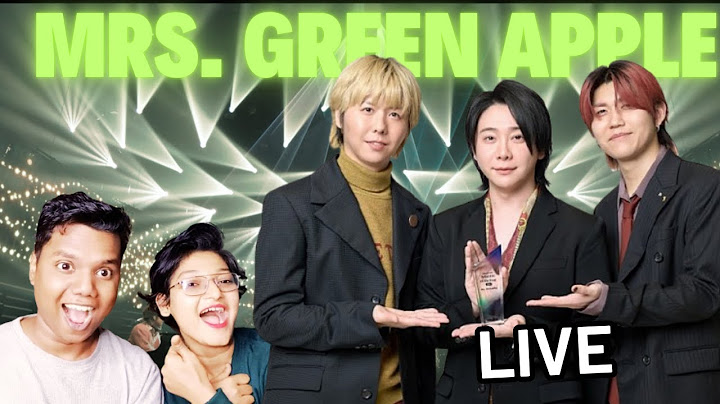 Mrs. GREEN APPLE – ダーリン - CDTVライブ!ライブ! REACTION