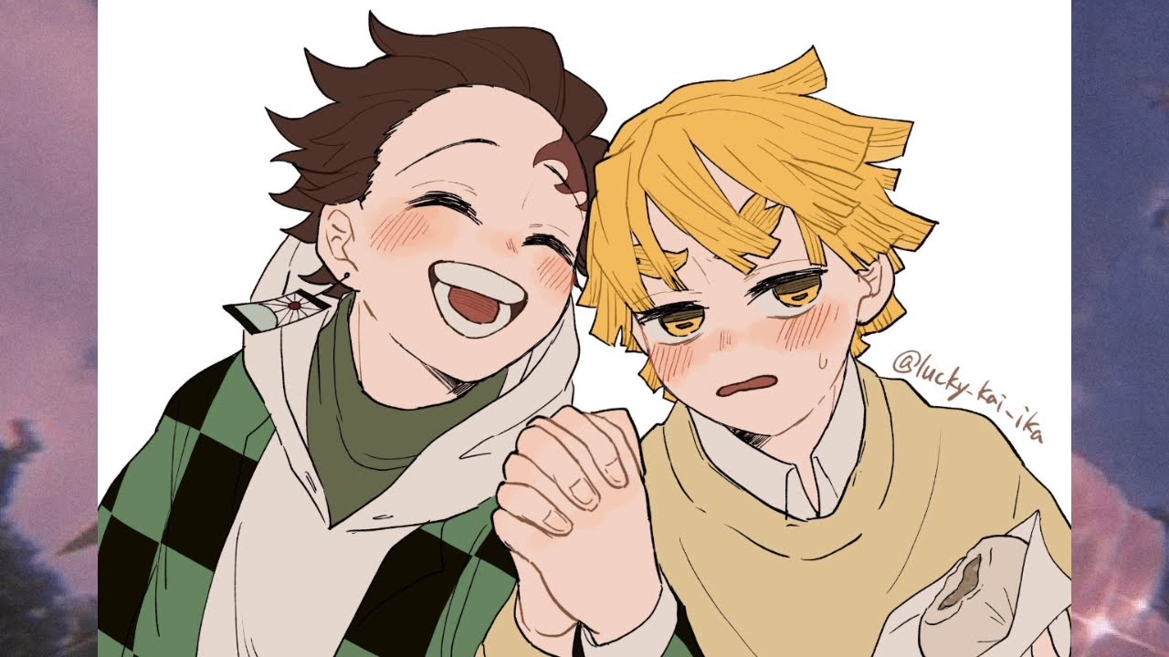 TanZen cute fanarts 🌊⚡