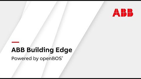 ABB Building Edge - Powered by OpenBOS®