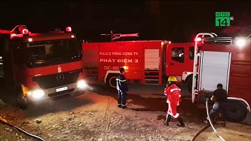 Cháy dữ dội tại khu xử lý rác lớn nhất Bà Rịa - Vũng Tàu| VTC14