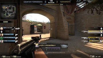 CS:GO De_Mirage Ace 3v1 Clutch