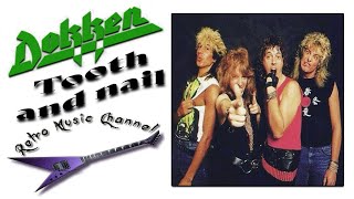 Dokken - Tooth and nail 🎧(lyrics)🎵 - YouTube