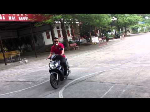 Video Thi bằng lái xe- Vòng số 8 - youtube