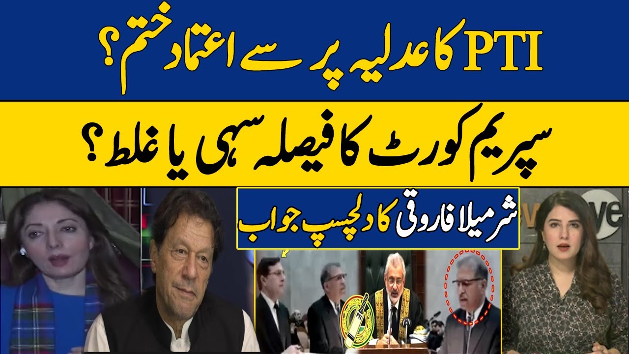 PTI Bat Symbol Case Decision Right or Wrong? Absa Komal News Eye