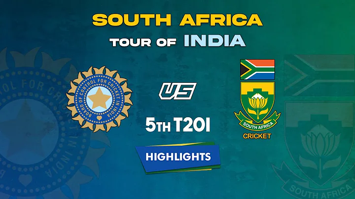 Highlights: 5th T20I, India vs South Africa | 5th T20I - IND vs SA
