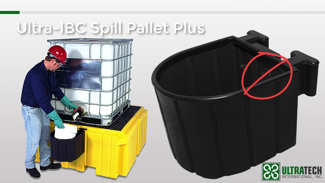 UltraTech University - Ultra-IBC Spill Pallet Plus