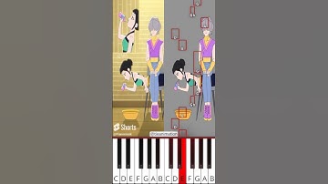 Watch 2 videos separately | Kpop Demon Hunters ‬(@tieanimation) - Octave Piano Tutorial