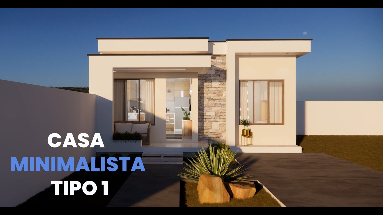 CASA MINIMALISTA TIPO 1