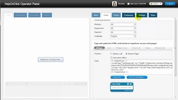 How to enable live chat via SMS - HelpOnClick live chat software