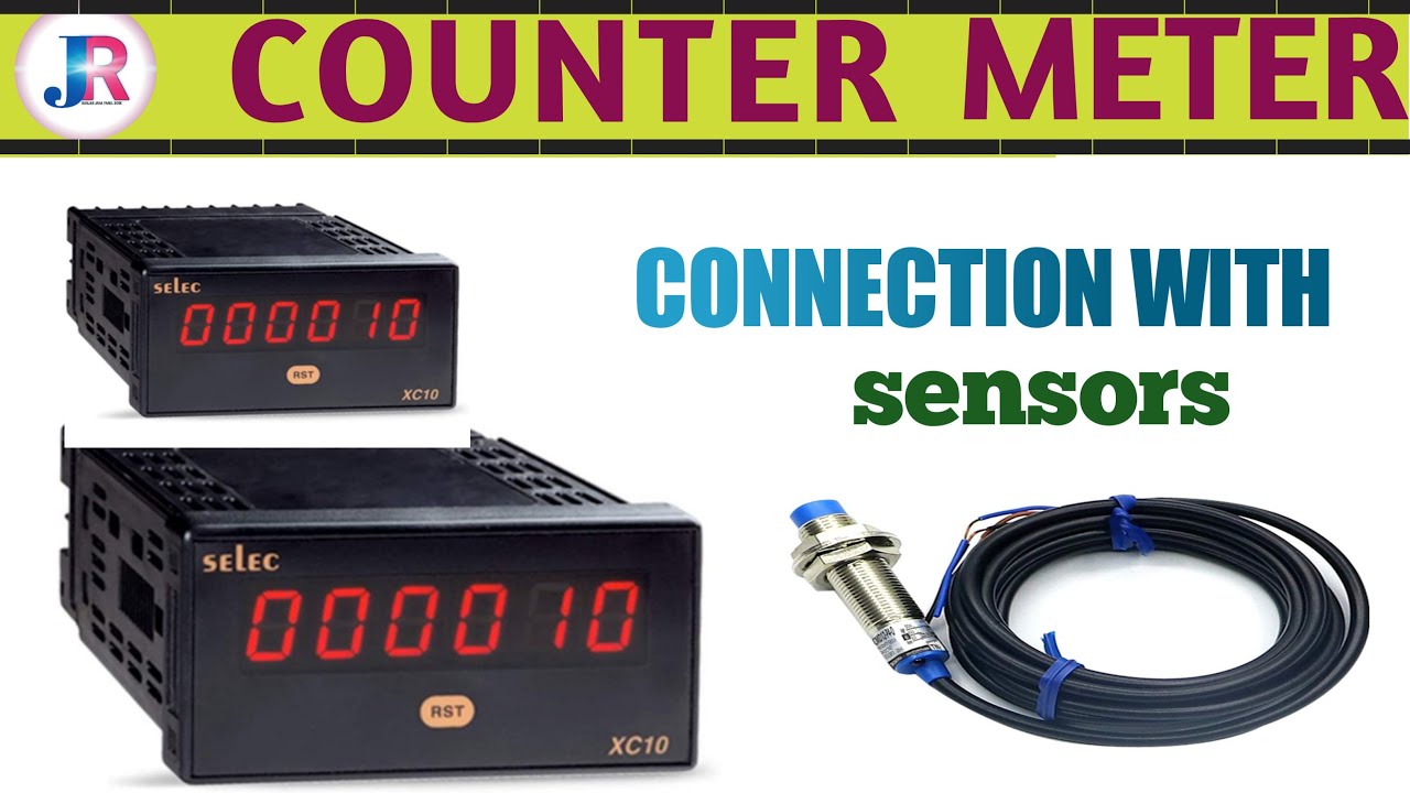 Counter Meter Connection With Sensors YouTube