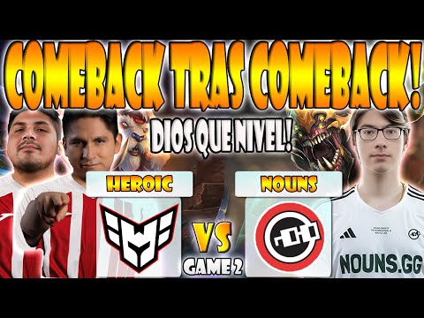 HEROIC VS NOUNS BO2[GAME 2]K1 HECTOR, SCOFIELD, 4NALOG VS GUNNAR, YUMA- RIYADH MASTERS 2024 - DOTA