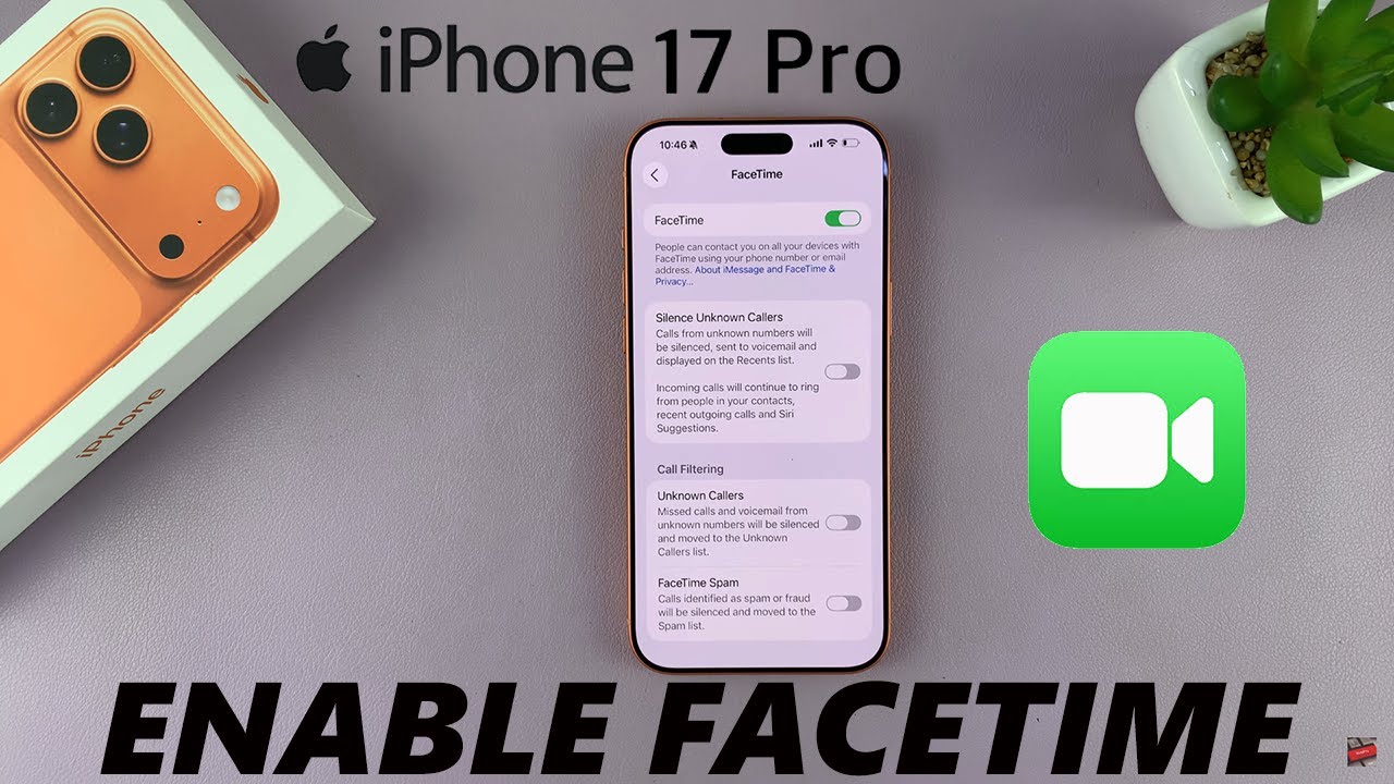 How To Enable FaceTime On iPhone 17 / 17 Pro - YouTube