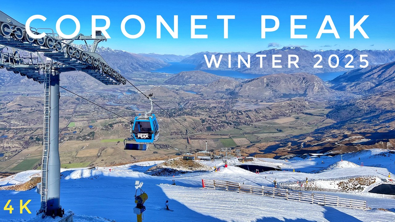 Ultimate Coronet Peak Scenic Drive | Winter 2025 4K Ski Tour ...