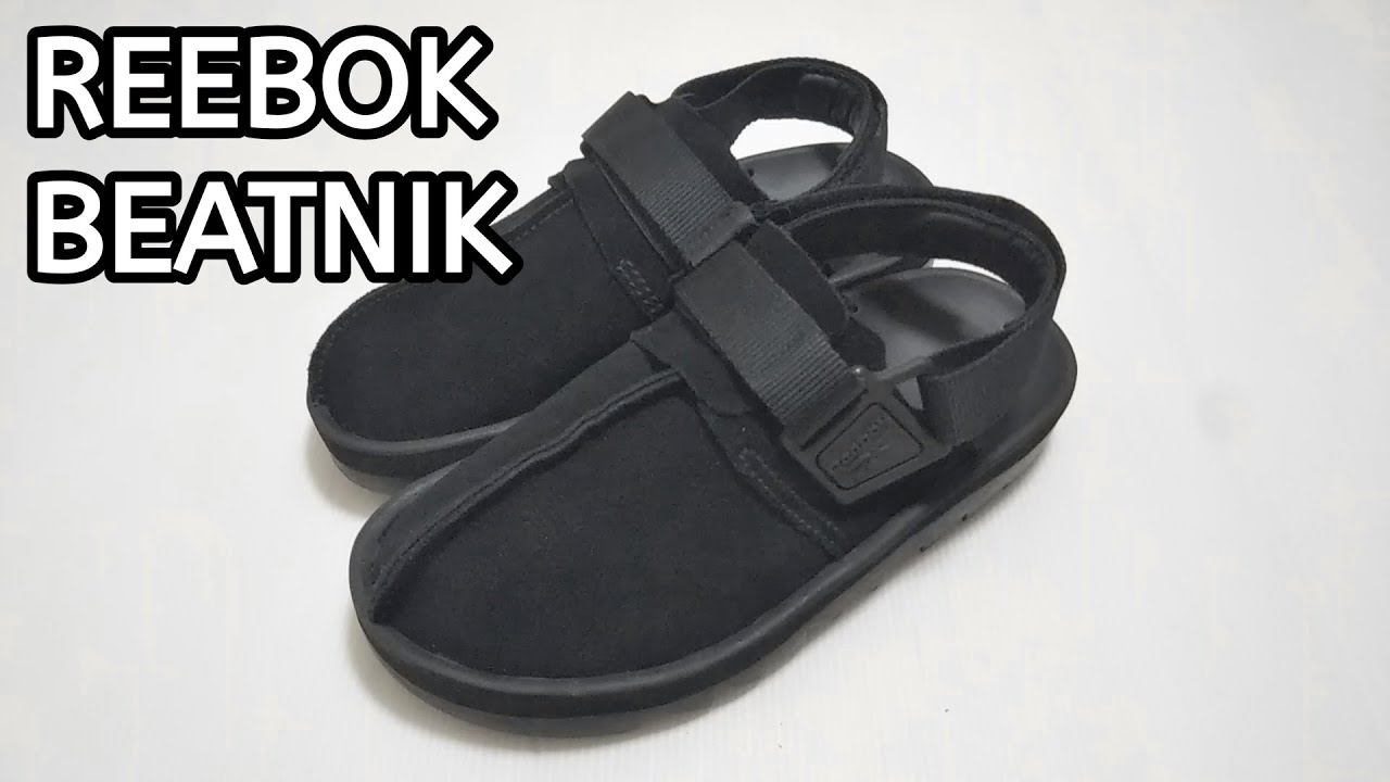 美品 リーボック ビートニック ブラック 黒 サンダル スニーカー 27cm ビートニック サンダル / Beatnik Sandals （ブラック） -Reebok