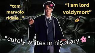Tom Riddle being a ✨MURDEROUS KING✨ for like 3 mins straight