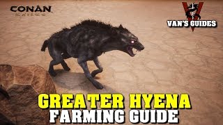 Conan Exiles - Guide to Farming Greater Hyena (6.22.19) screenshot 5