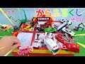 トミカ🌈はたらくくるま⭐️からふるくじその2😊救急車、消防車、パトカー、レースカー、トミカはやぶさ運搬車がでてくるょ🌈