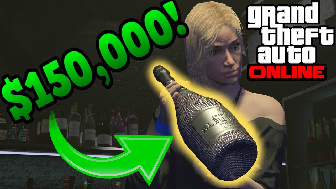 What happens when you buy the $150,000 Champagne - GTA Online