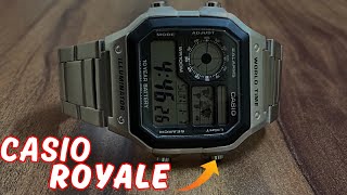 Best Value Multifunction Watch Casio AE1200 World Time Unboxing and Review || Casio Royale