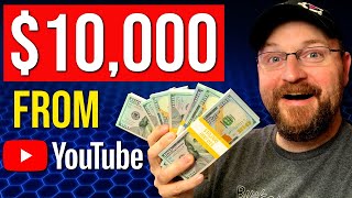 How To Make $10,000 on YouTube Starting from Zero