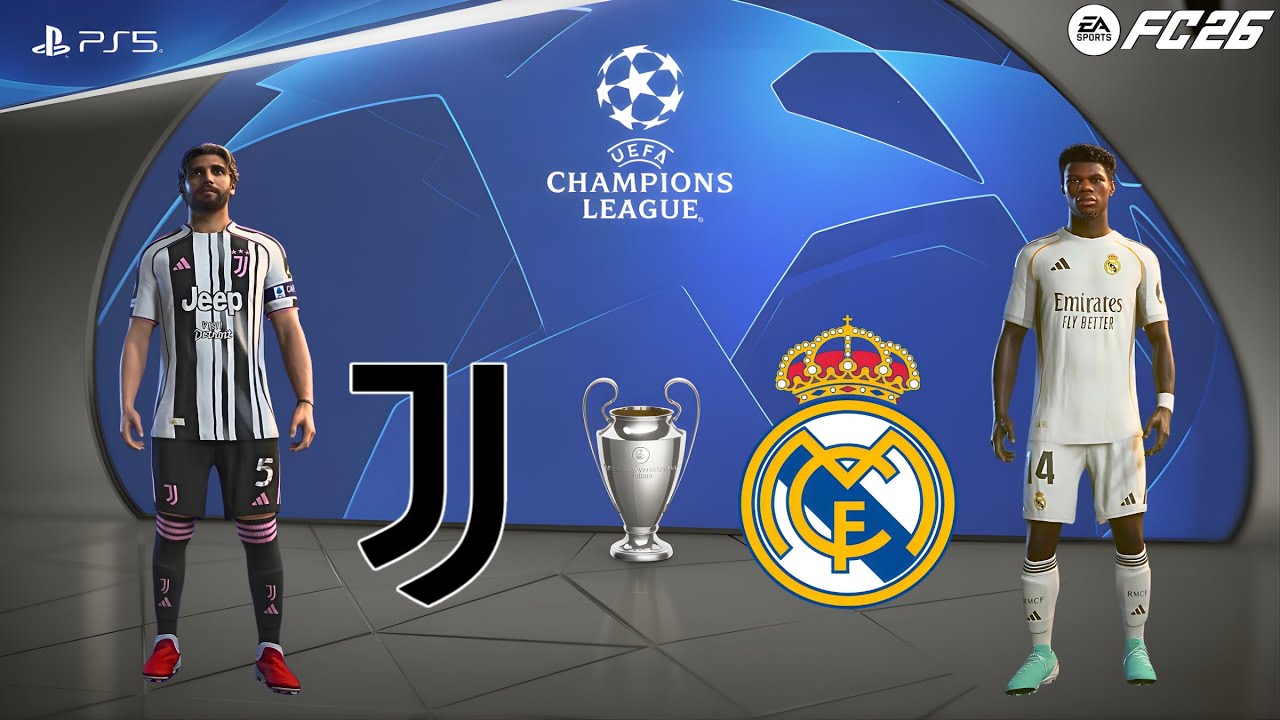 ФК 26 - Реал Мадрид против Ювентуса | Финал ЛЧ 2026 | Эпичная битва Влаховича против Мбаппе