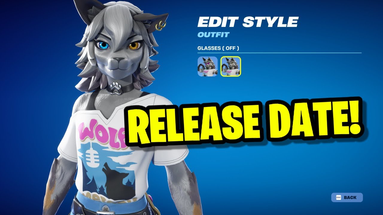 WOLFIE SKIN RELEASE DATE IN FORTNITE ITEM SHOP! - YouTube